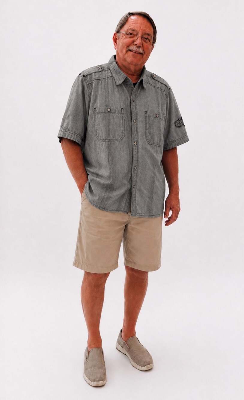 Harley-Davidson Men's Short Sleeve Button Down Shirt